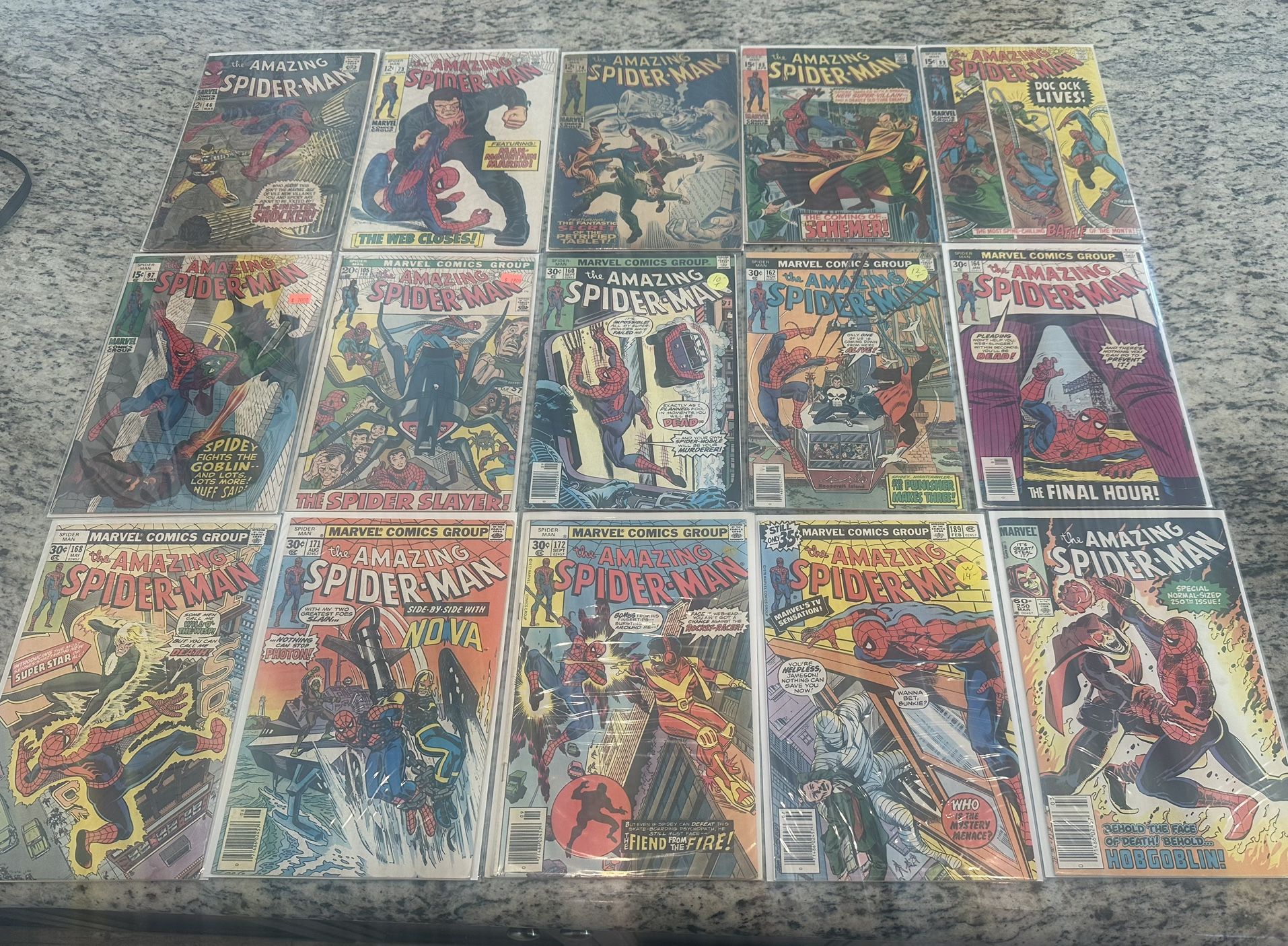 Amazing Spider-Man Comic Books 33 Total