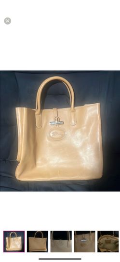 Longchamp Tan Tote Bag