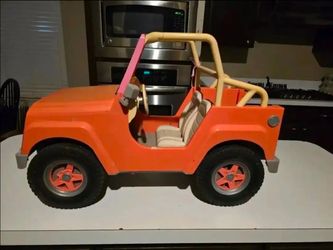 Our Generation Doll jeep