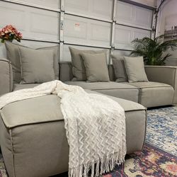 Free Delivery - Arhaus Sectional