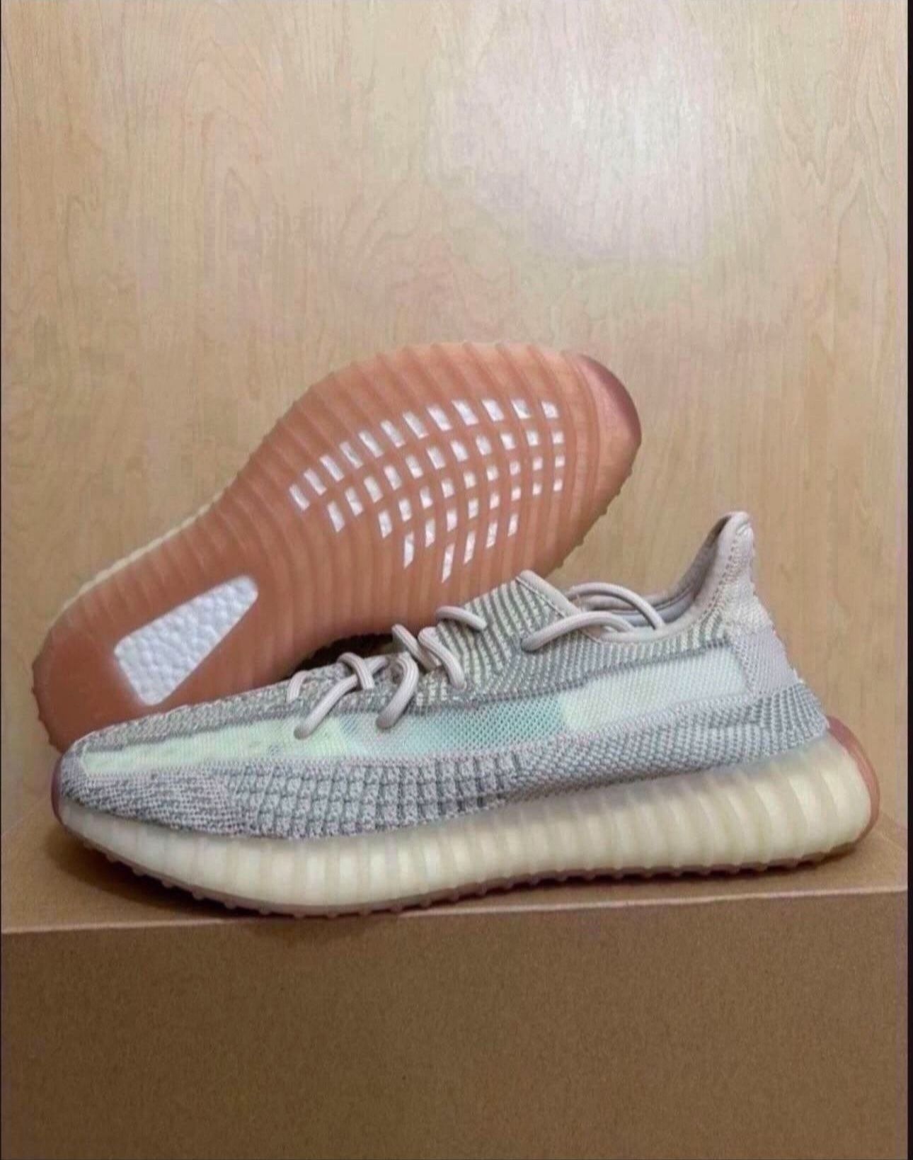 Adidas Yeezy Boost 350 V2 Citrin Non-Reflective 2019 FW3042 Size 10 Brand New