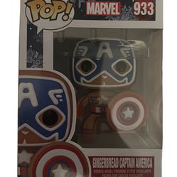Marvel Pop Funko Captain America Gingerbread man 