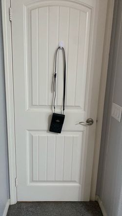 Coach Black Signature Phone Crossbody Bag
