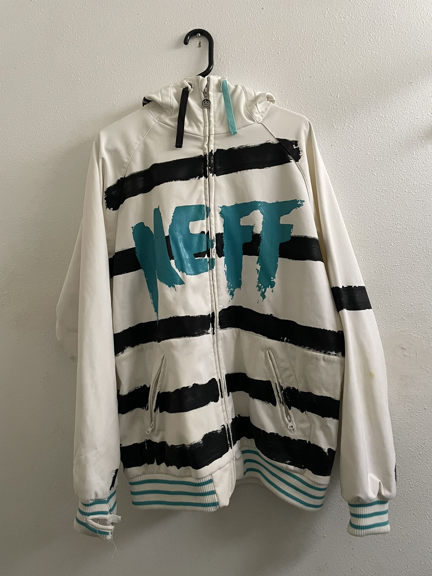 Mens Neff Paint Snow Jacket