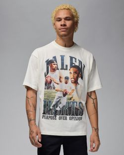 Jordan Jalen Hurts T-Shirt Purpose Over Opinion | Men’s Size M | IB7322-133