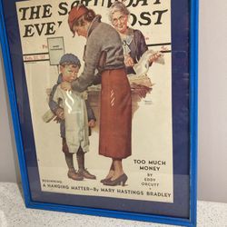 Vintage Rockwell Print
