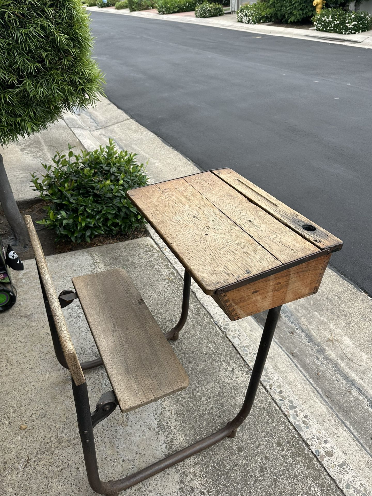 Antique School Desk