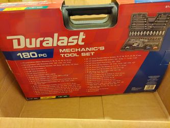 180-piece Duralast Mechanic's Tool Set