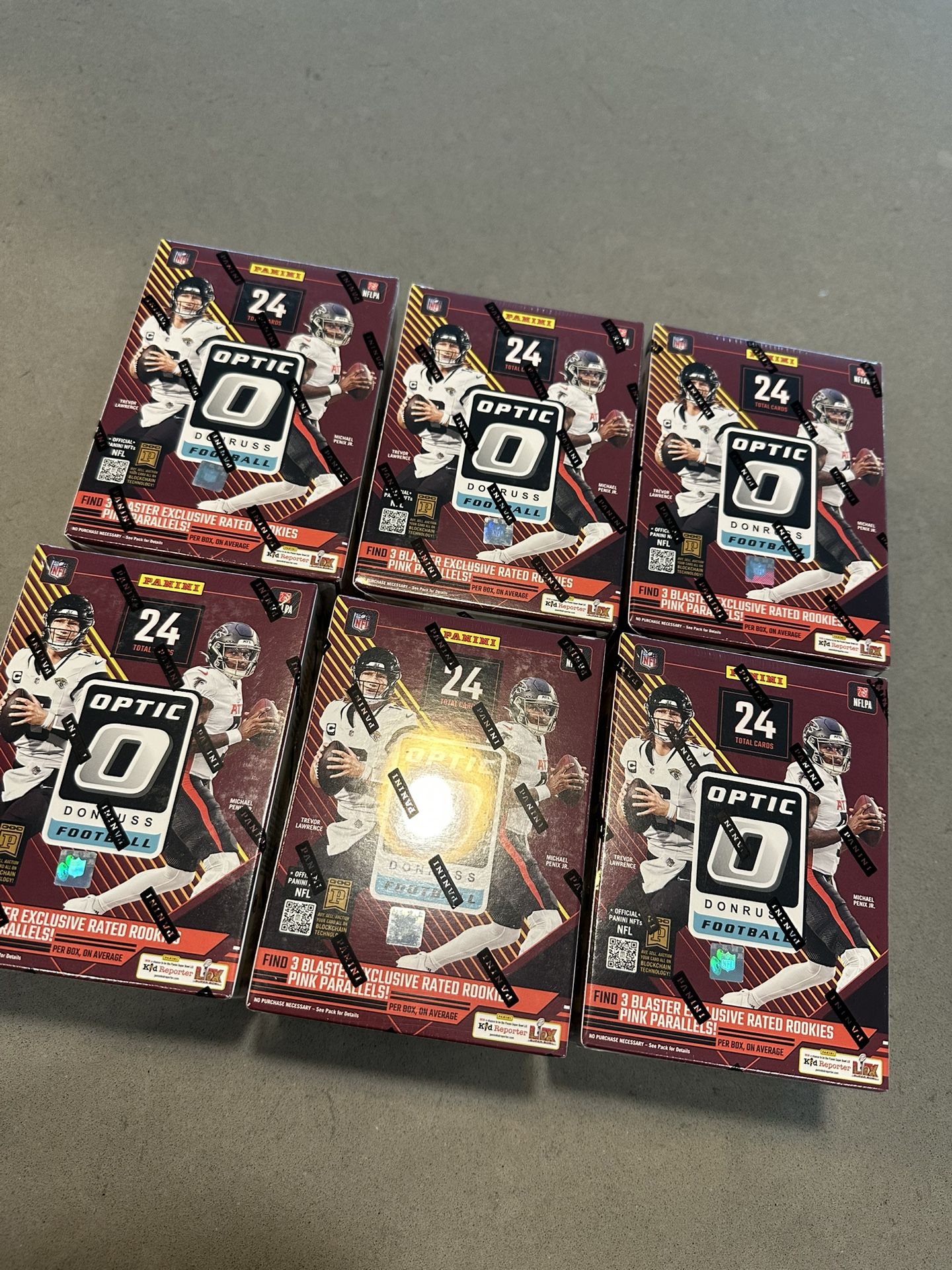 2024 Donruss Optic Blaster Box Target Version