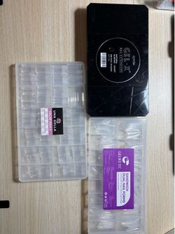 Nail Extension Tips Bundle – Aprés Gel-X + Dual Forms + Half-Cover Tips – $15