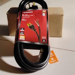 Husky 8ft 16/3 Replacement Power Cord