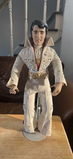 Elvis Porcelain Doll