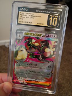 Mega lopunny ex pristine 10