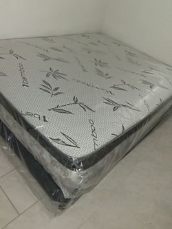 Colchones nuevos queen con base de box spring