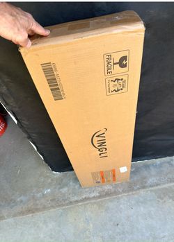 Twin size bed frame with led light