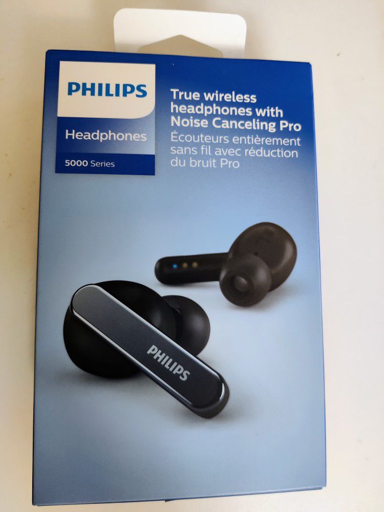 [Brand New] PHILIPS T5506 (5000 Series) True Wireless Headphones with Noise Canceling Pro With Wireless Charging Case