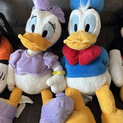 5 Disney Original Plush 18in