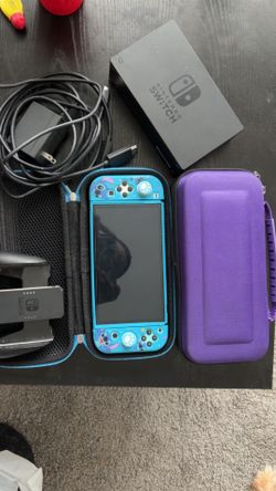 Nintendo switch with case