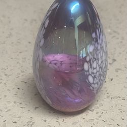 Vintage Iridescent Egg