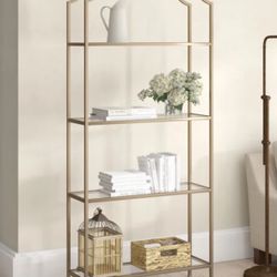 5 Tier Bookshelf, Metal Book Shelf