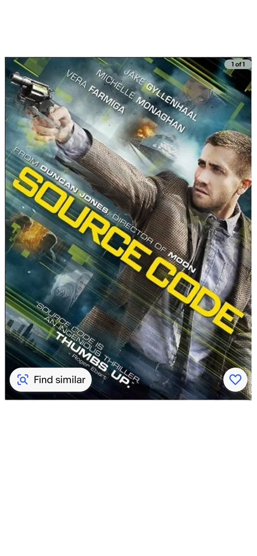 Source Code (DVD, 2011) Experience a thrilling action and adventure movie with "Source Code" on DVD. This 2011 film stars Jake Gyllenhaal and is rate