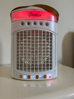 Mini Rechargeable Fan with Air Humidifier