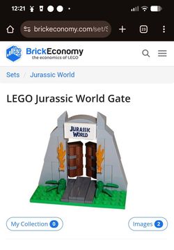 LEGO Jurassic World Gate Promo Rare
