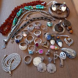 $20 Each All Awesome 925 Sterling Silver Jewelry Collection 