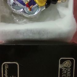 Christopher Radko Tweety Bird Snowman Ornament
