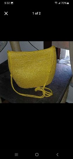 Women's Yellow Purse