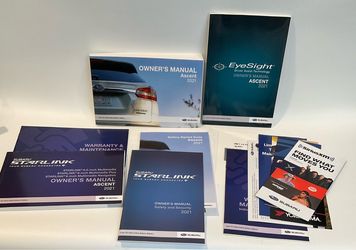 2021 Subaru Ascent Owners Manual With Case And Navigation OEM -OIK