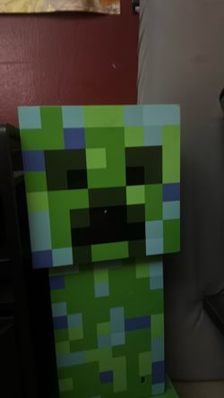 Minecraft mini fridge creeper