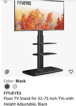 Adjustable Floor TV Stand for 32" - 75" TV