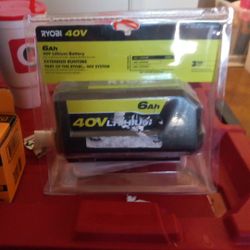 Ryobi 49v 6 AH