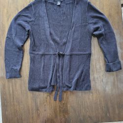 Black Woman Coat Size M