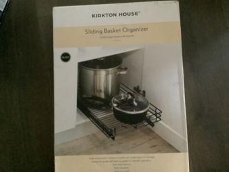 Kirkton House Sliding Basket Organizer