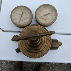 Victor Vintage Brass Acetylene Modulator