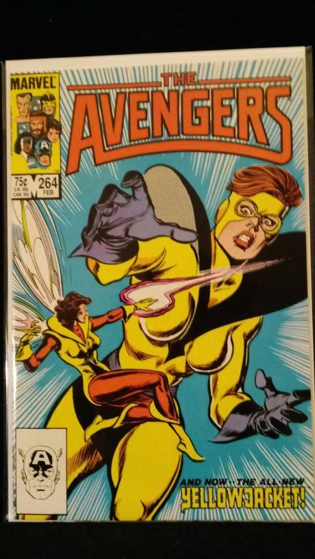Marvel Comics ~ The 1st Appearance of Rita DeMara ( YELLOWJACKET ) ~ AVENGERS #264