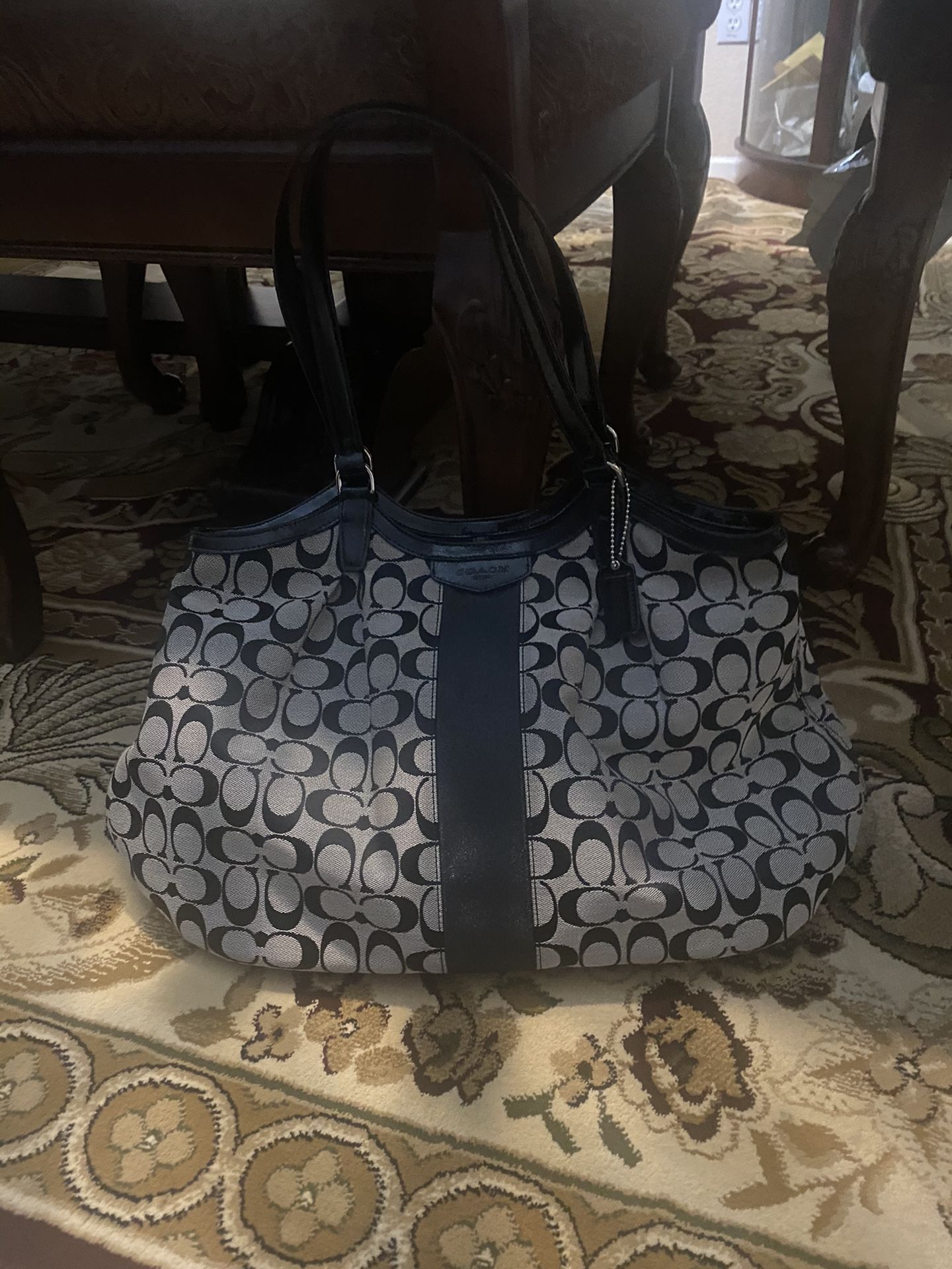 Coach designer handbag