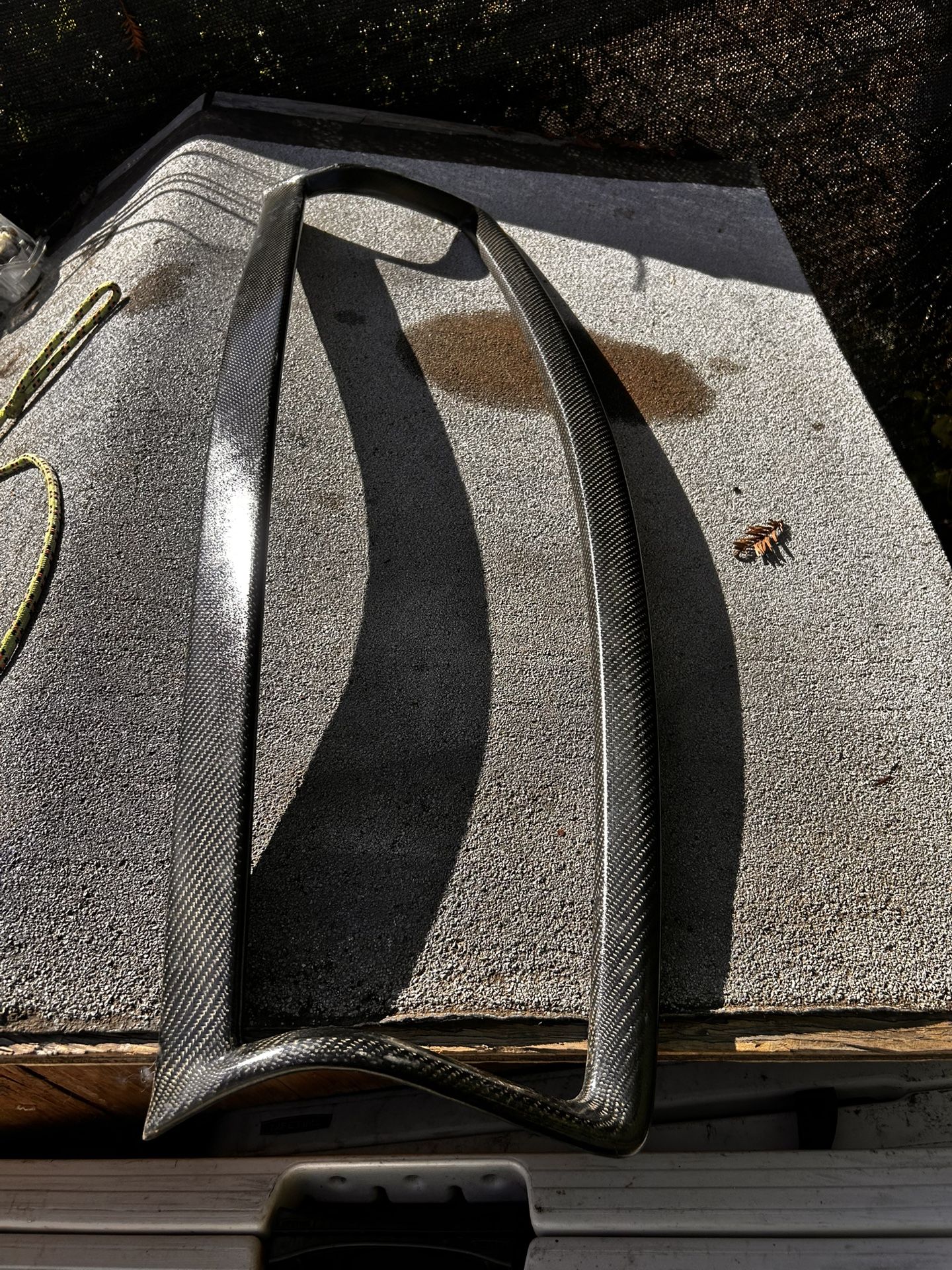 Q50 Carbon Fiber Grill Overlay