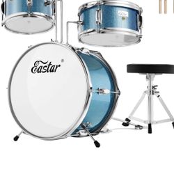 Eastar Kids Drum Set – 3-Piece Beginner Kit