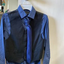Boys Shirt /vest /tie 