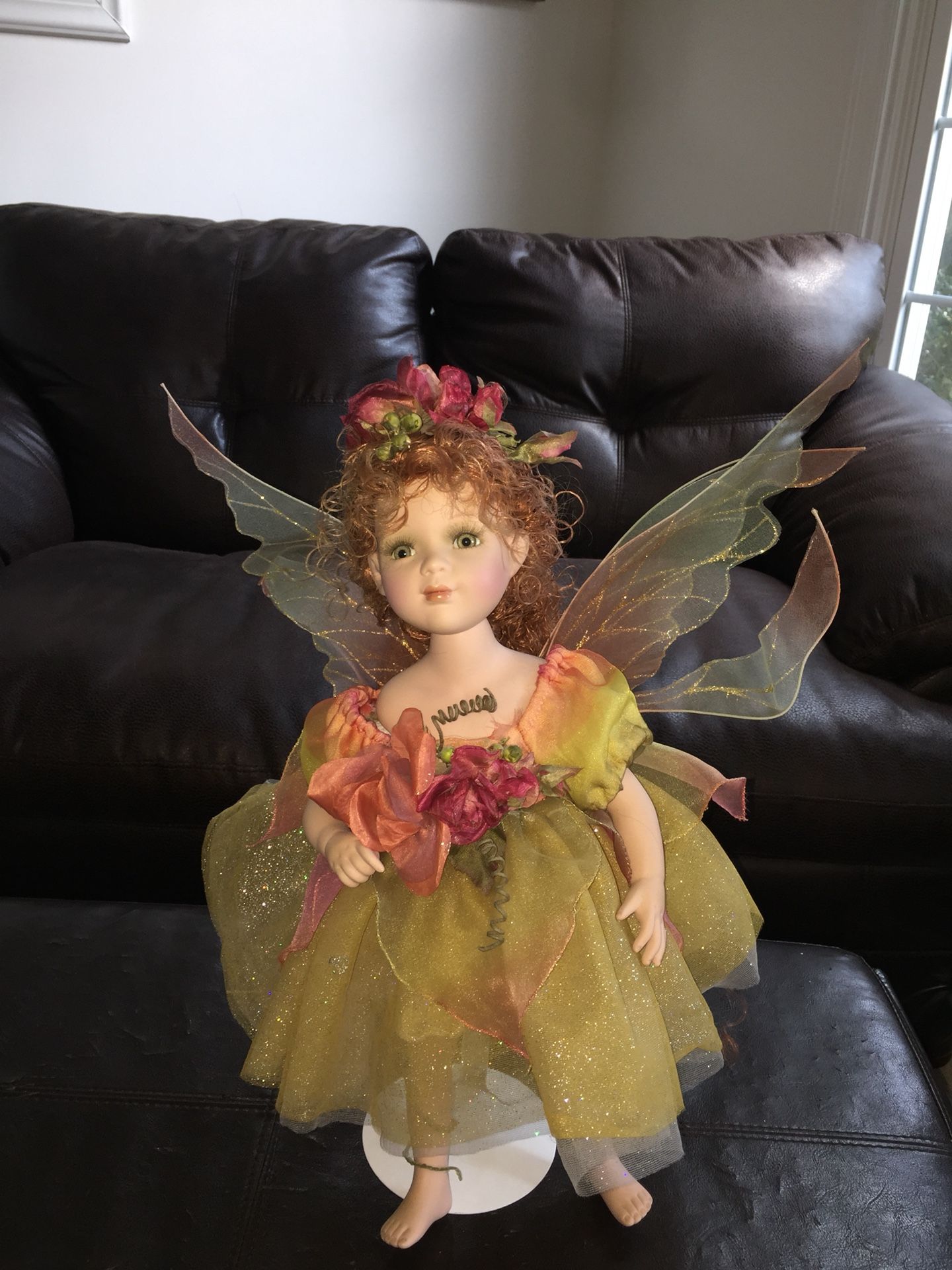 Woodland Fairy porcelain doll