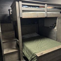 Wooden Bunk Bed 
