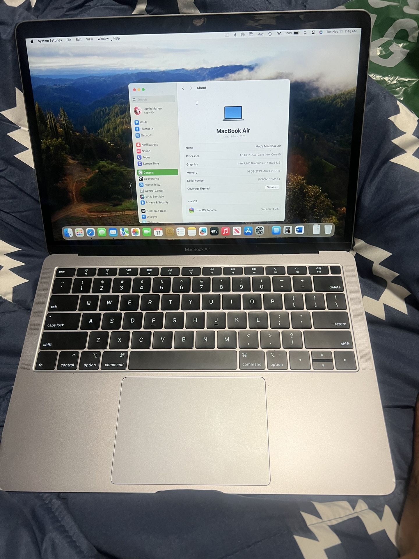 MacBook Air (Retina, 13-inch, 2020)