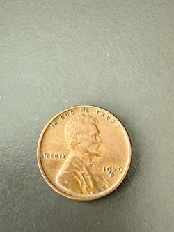 1929 d Wheat penny