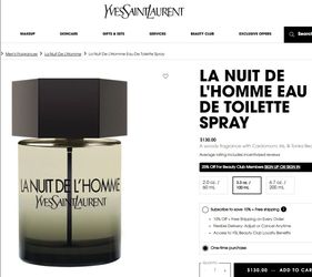 NEW YSL fragrance