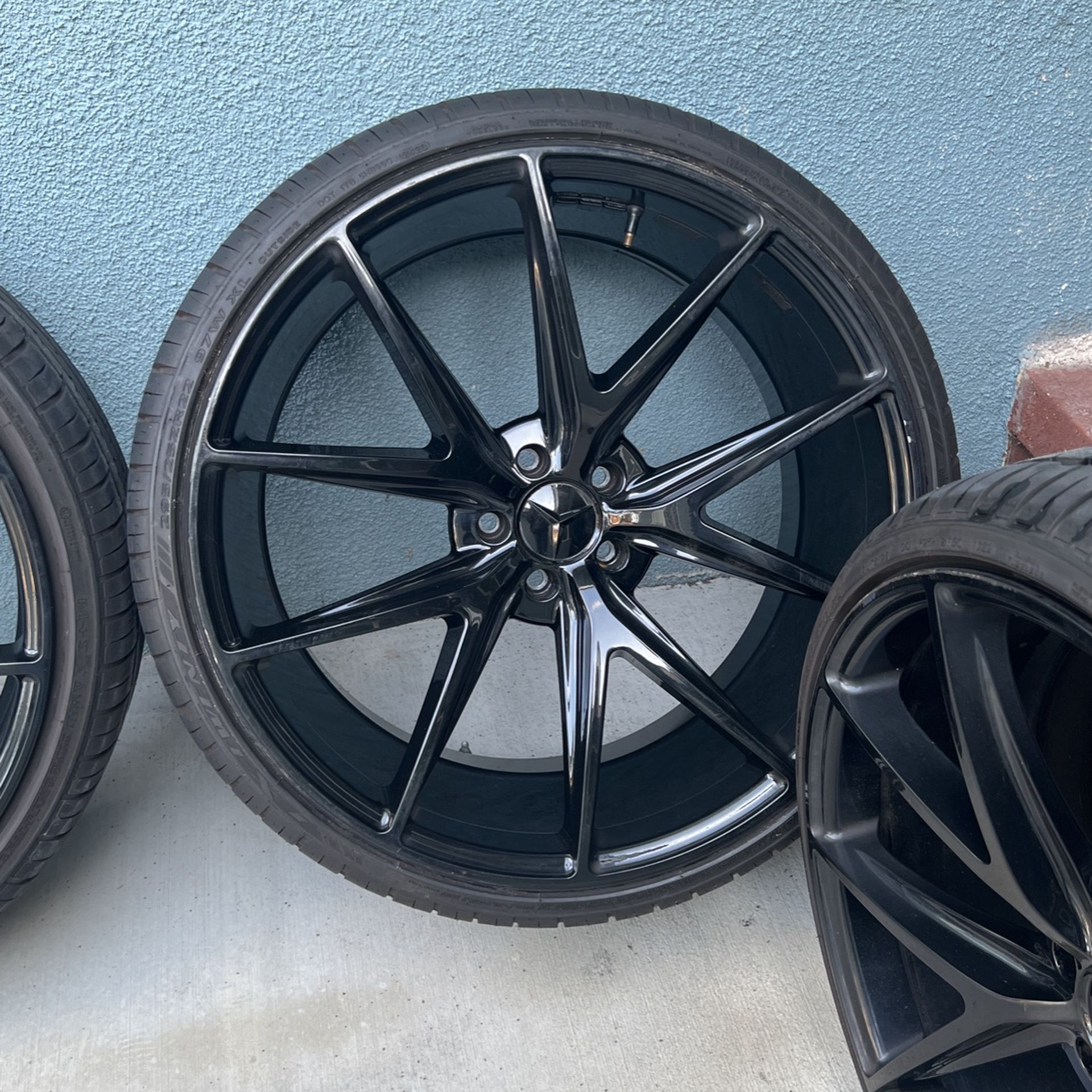 Set Of Wheels And Tires