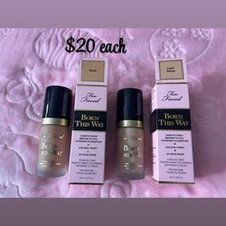 Too faced foundations