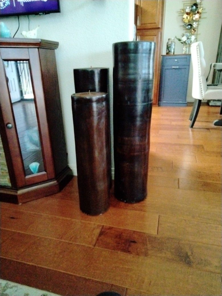Floor Candles Trio